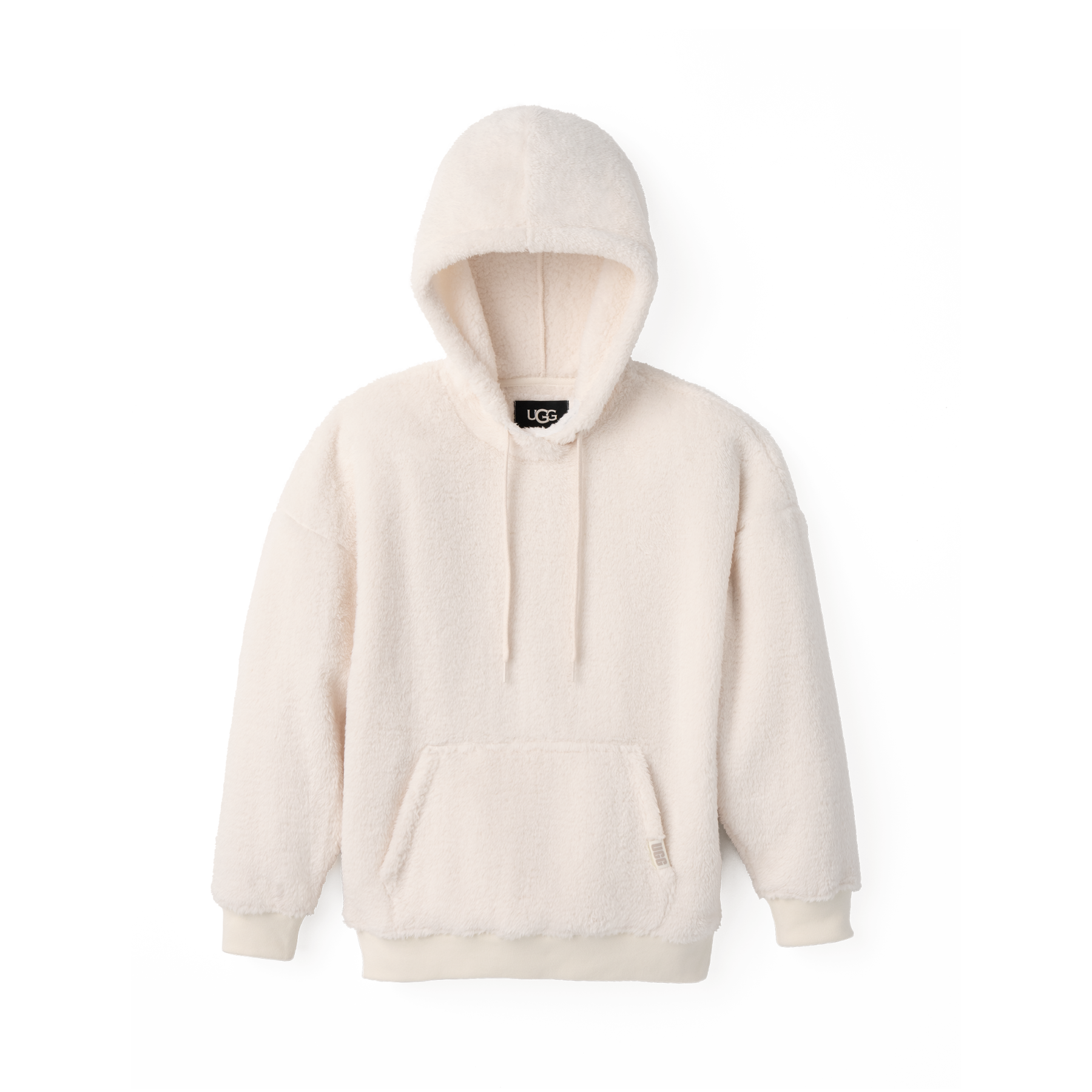 Mens white sherpa hoodie shop